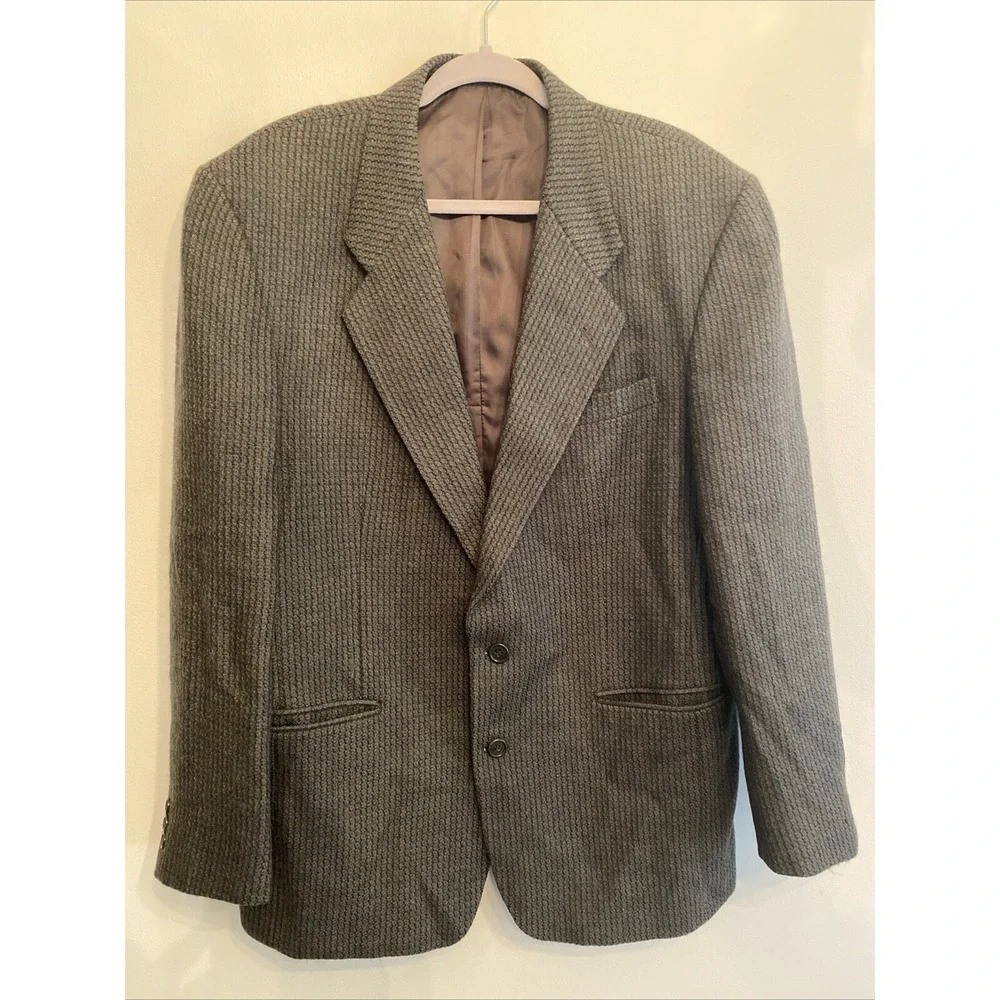 Pierre Balmain Wool Alpaca Blazer Jacket‎ Size 42R